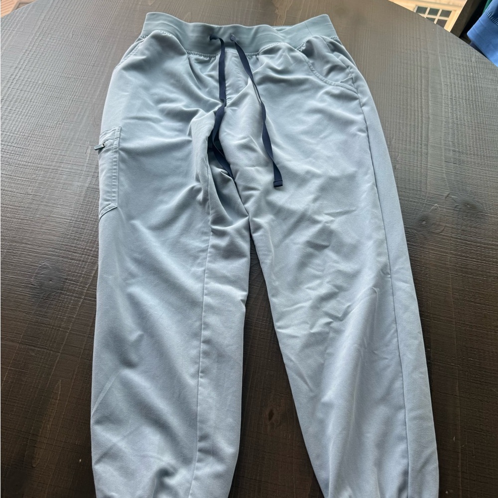 Figs light blue joggers